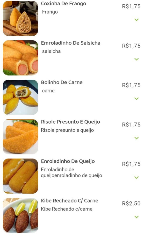 Cardapio